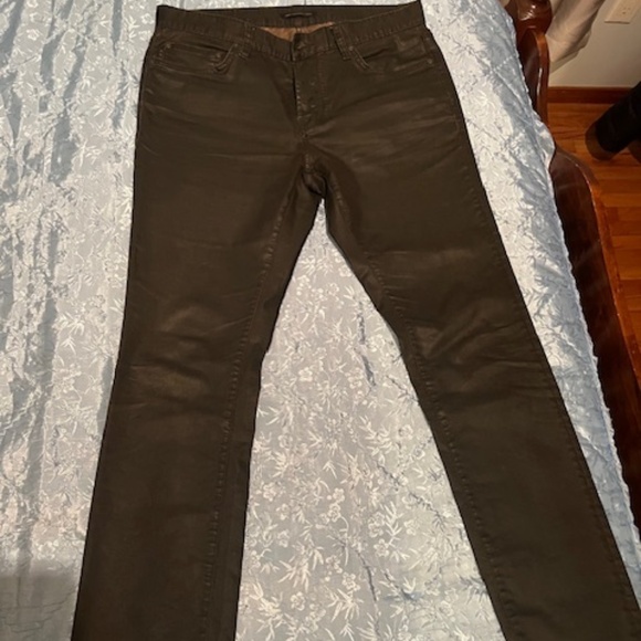 John Varvatos dark army green jeans - Picture 2 of 5